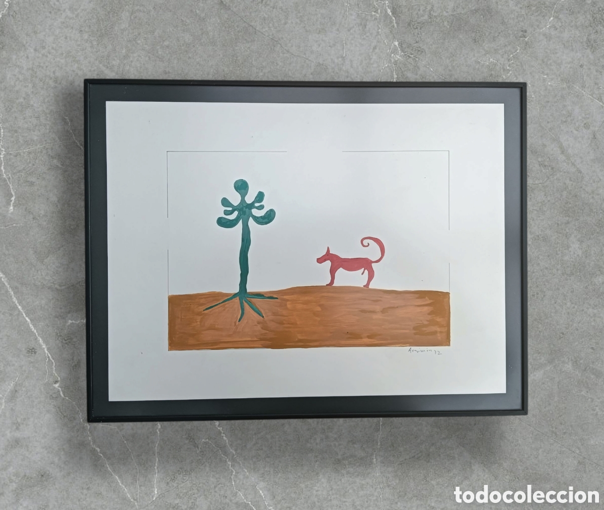 Arte: &Oacute;leo sobre papel Daniel Argimon - Foto 1