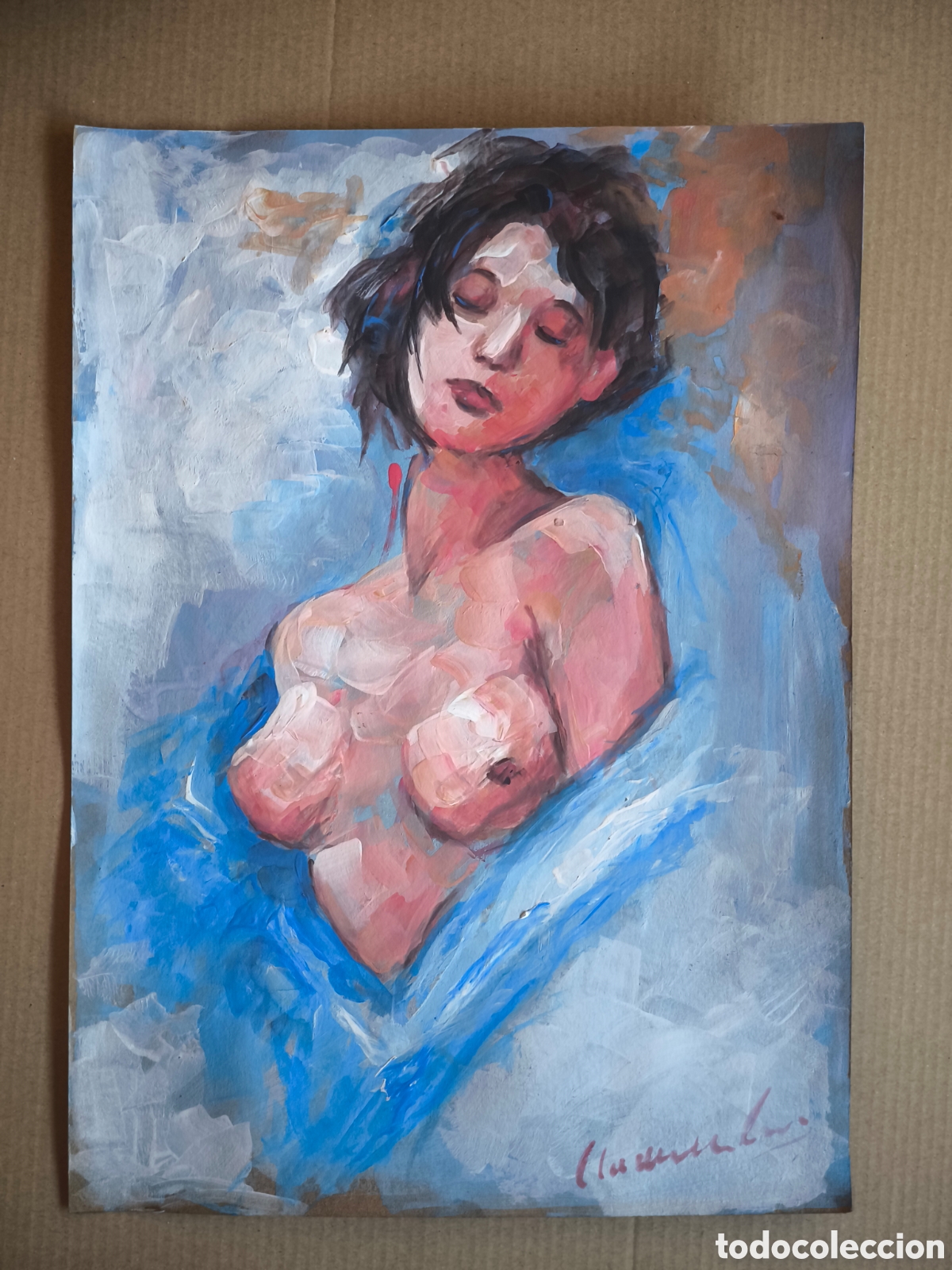 Arte: Desnudo ( expresionismo ) - Foto 1