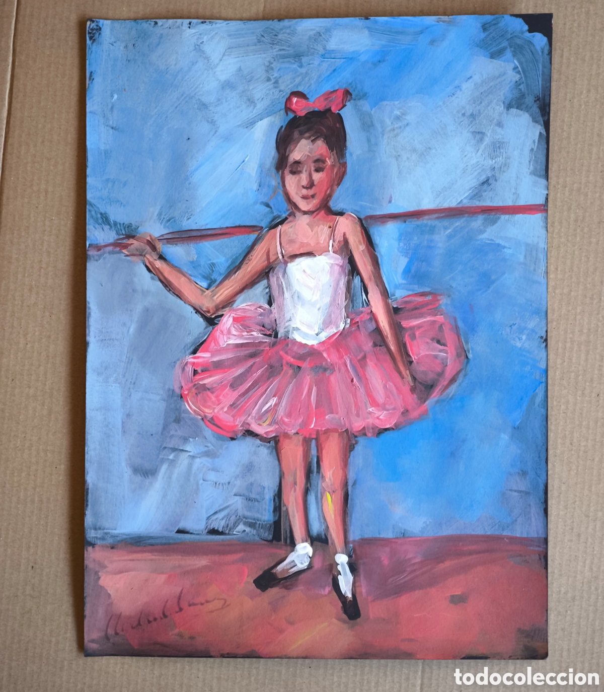 Art: Ni&ntilde;a bailarina ( expresionismo )