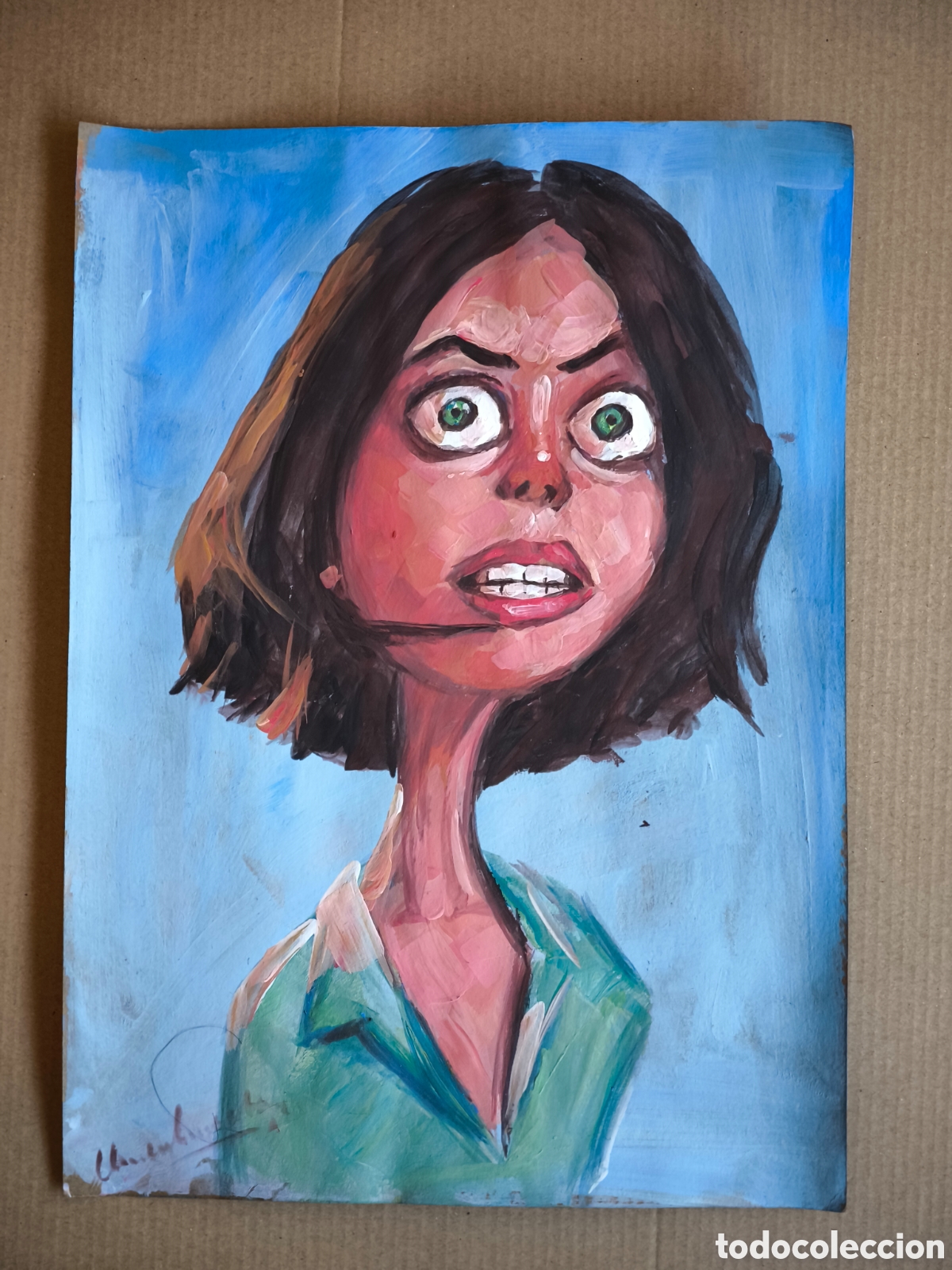 Arte: Aubrey Plaza ( caricatura )