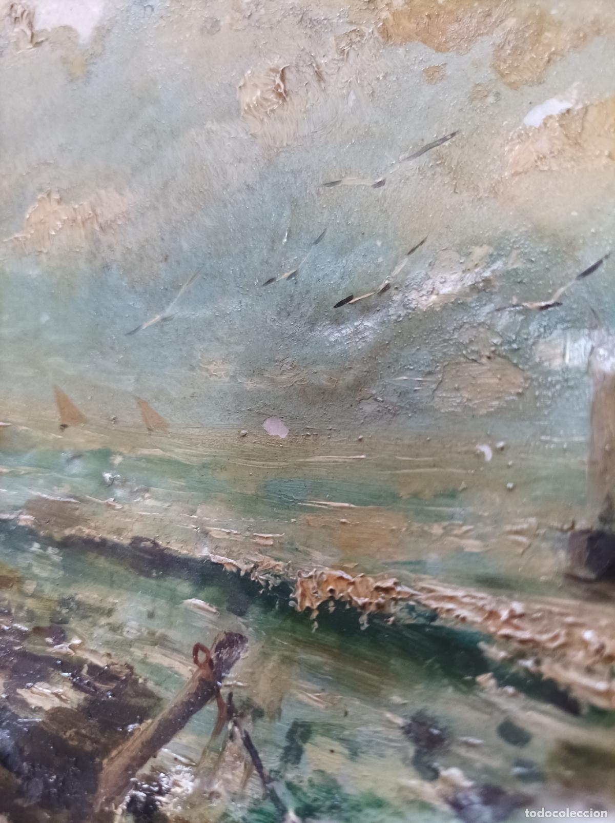 Arte: Oleo sobre concha . s. XIX . - Foto 19