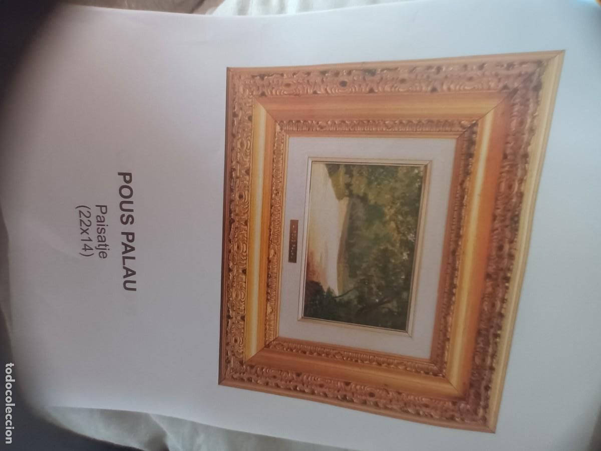 Arte: &Oacute;leo del pintor Pous Palau - Foto 3