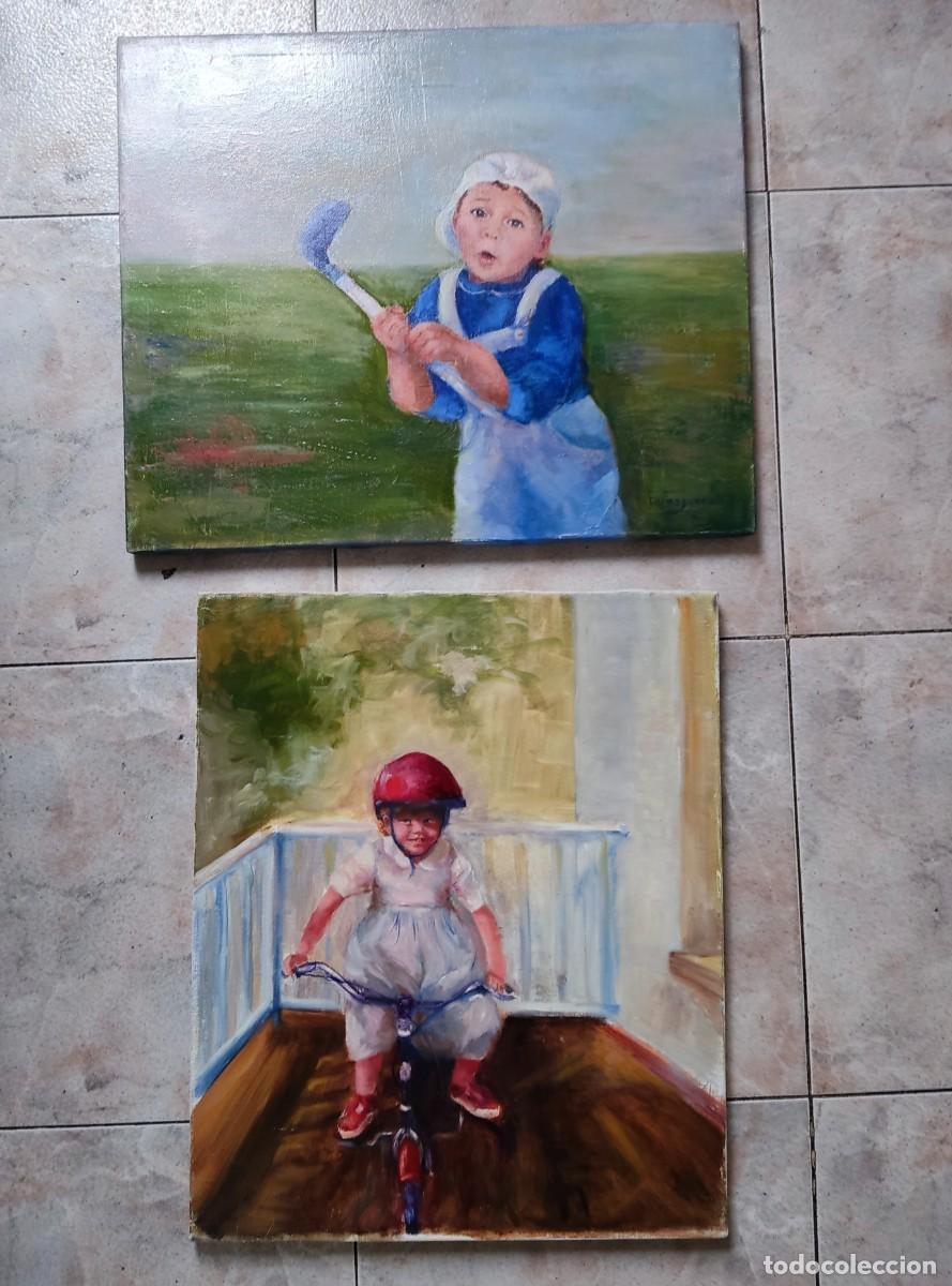 Arte: Dos pinturas de Rosa Mar&iacute;a Fornaguera i Pujol