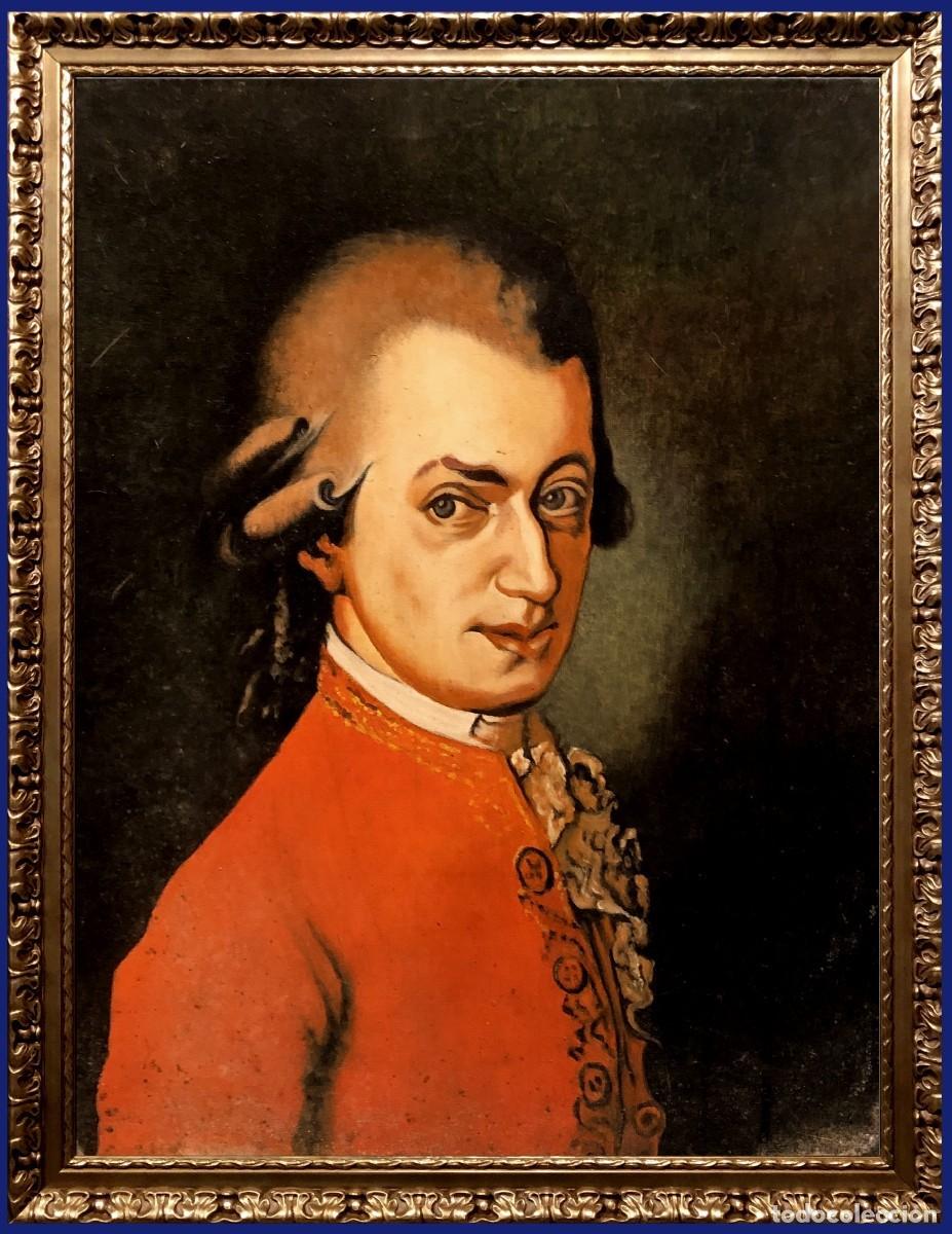 Arte: EXCEPCIONAL RETRATO DE W. A. MOZART - Foto 1