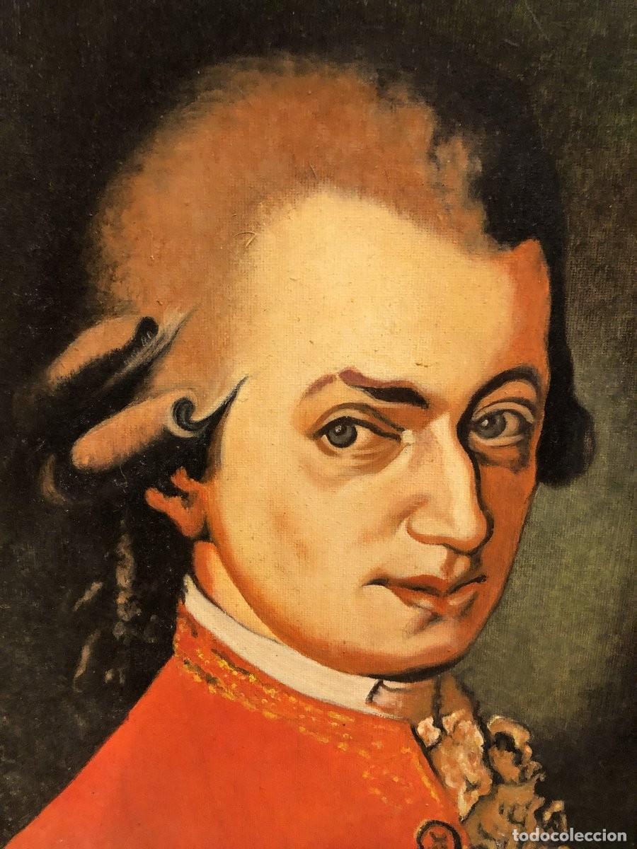 Arte: EXCEPCIONAL RETRATO DE W. A. MOZART - Foto 3