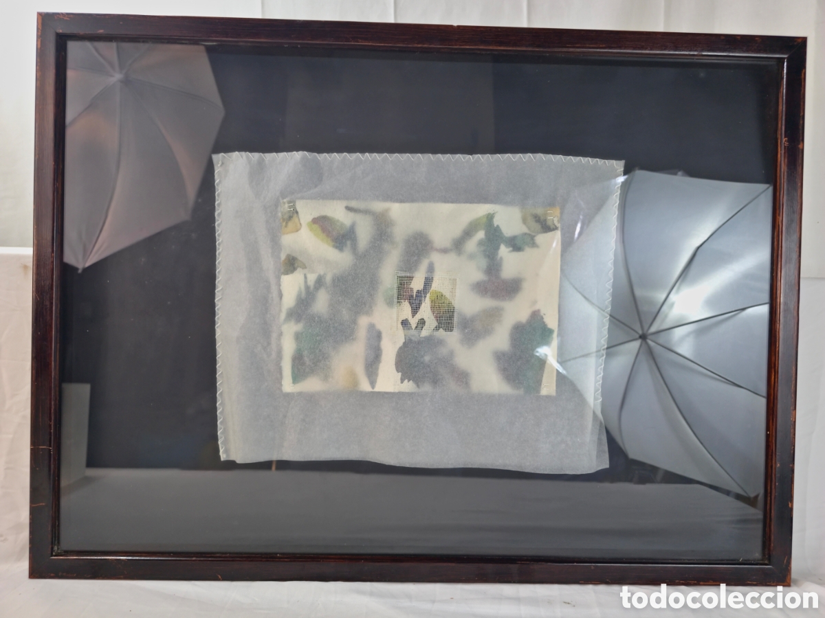 Arte: Pieza textil y acrilica An&oacute;nima - Foto 2