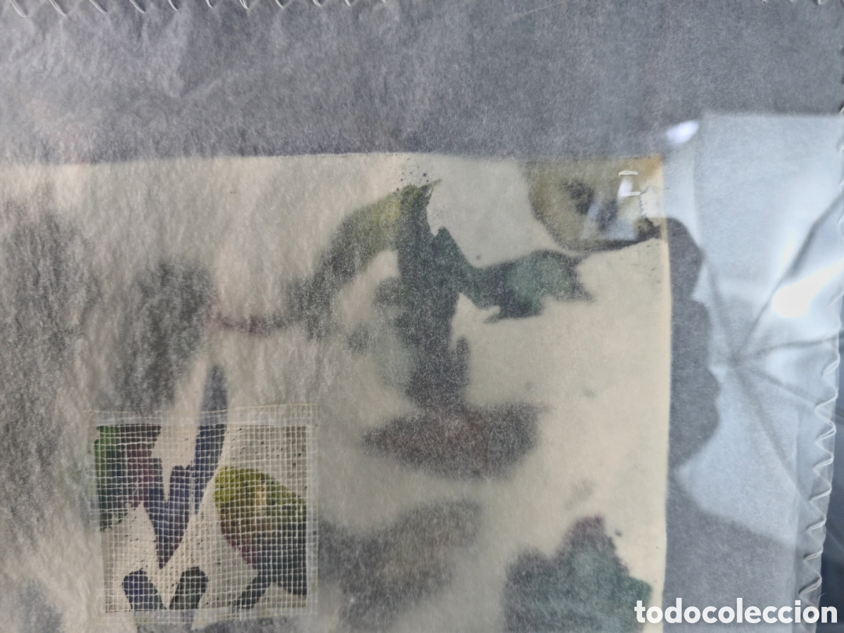 Arte: Pieza textil y acrilica An&oacute;nima - Foto 4
