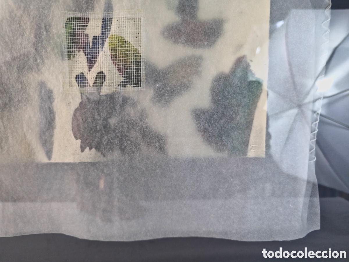 Arte: Pieza textil y acrilica An&oacute;nima - Foto 5