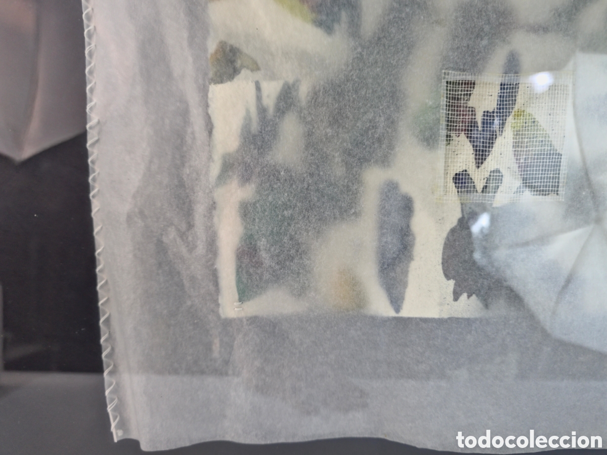 Arte: Pieza textil y acrilica An&oacute;nima - Foto 6