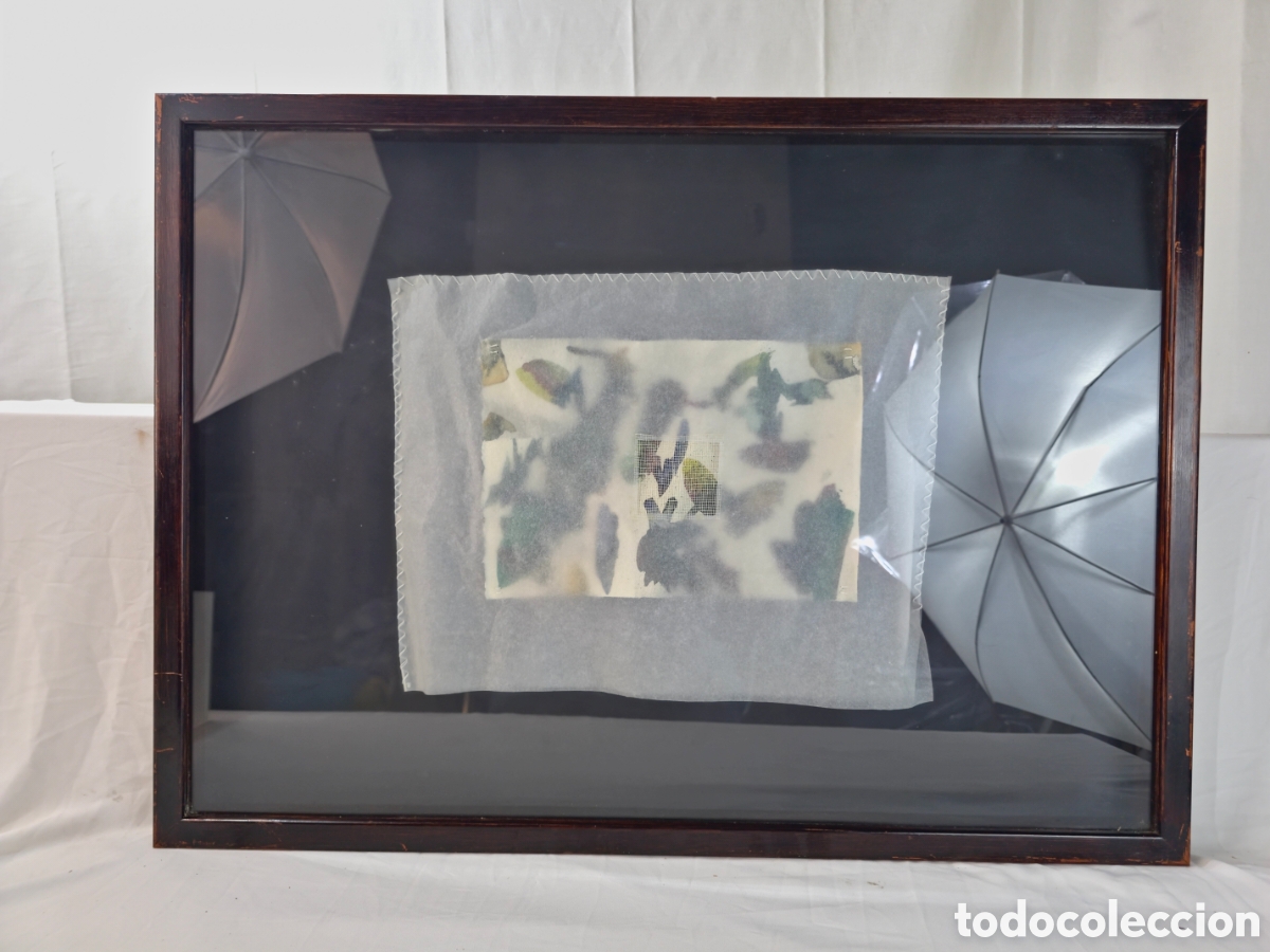 Arte: Pieza textil y acrilica An&oacute;nima - Foto 8