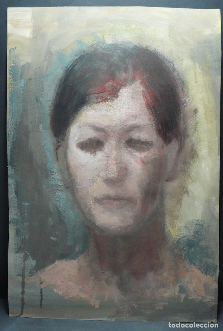 Arte: PINTURA DE ROSTRO DE MUJER - Foto 1