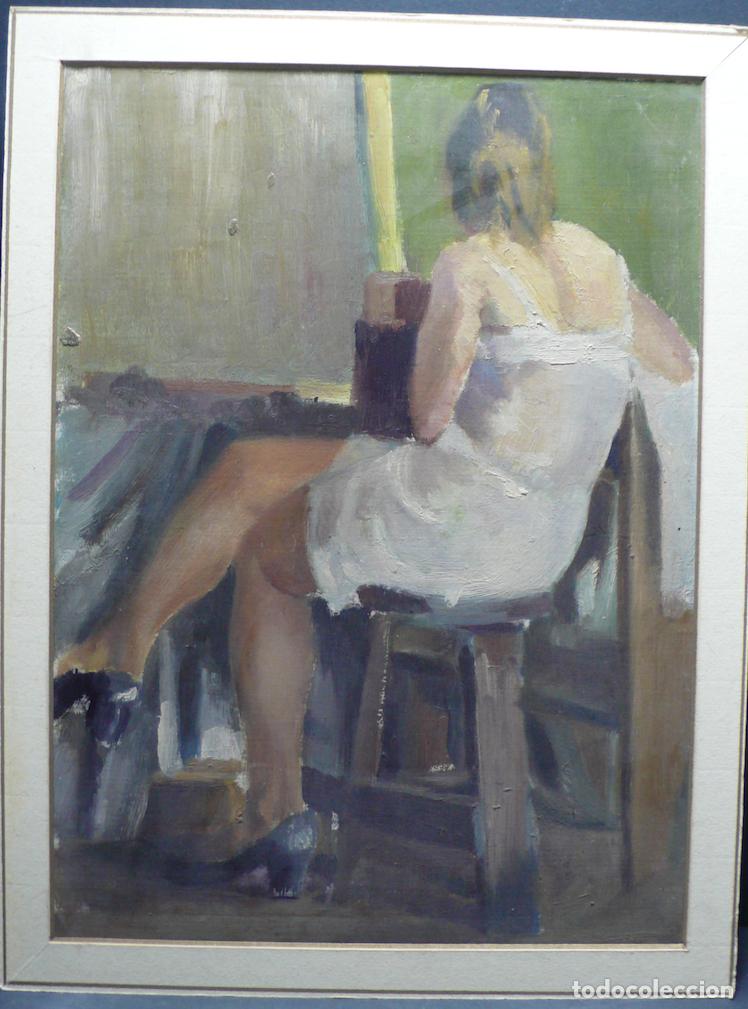 Arte: PINTURA OLEO DE MUJER - Foto 1