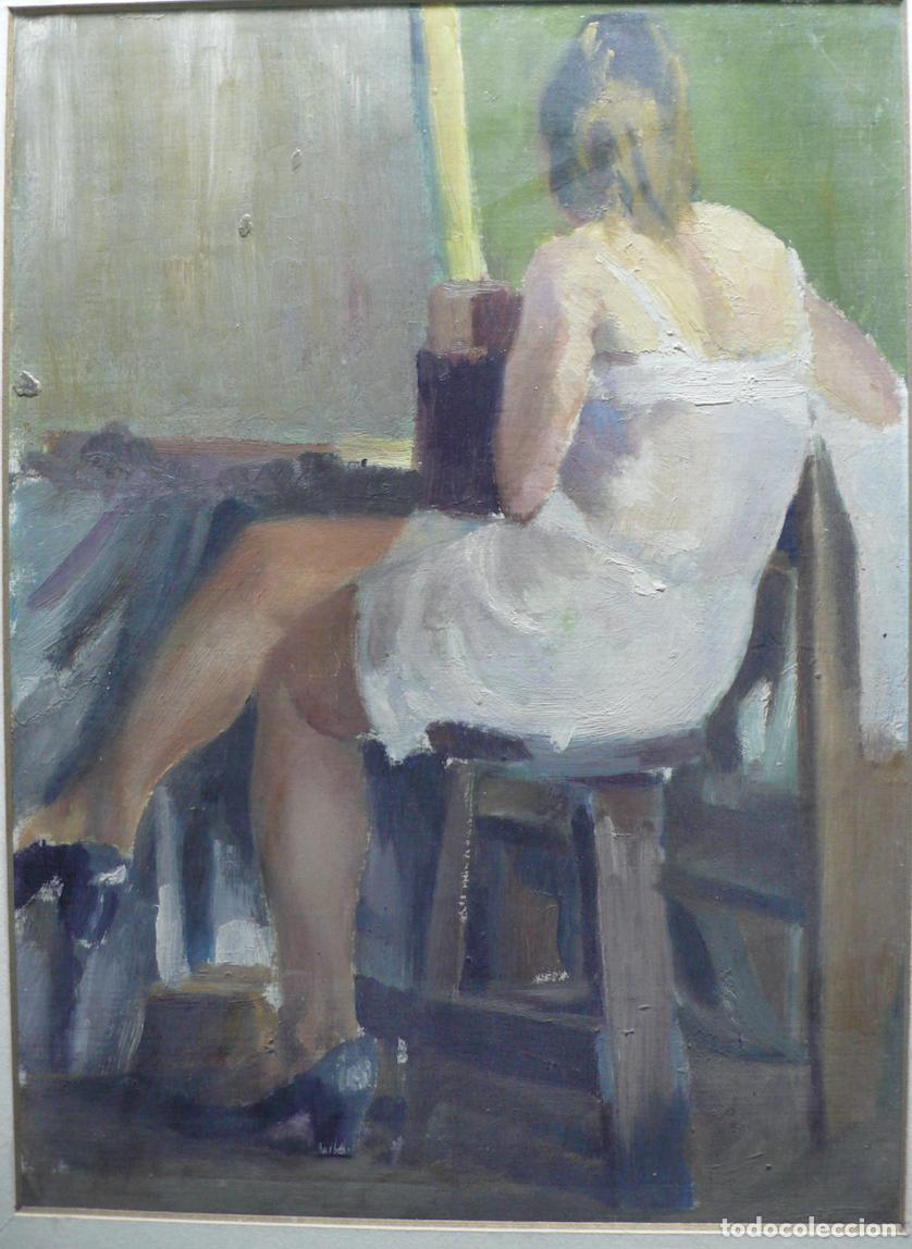 Arte: PINTURA OLEO DE MUJER - Foto 2