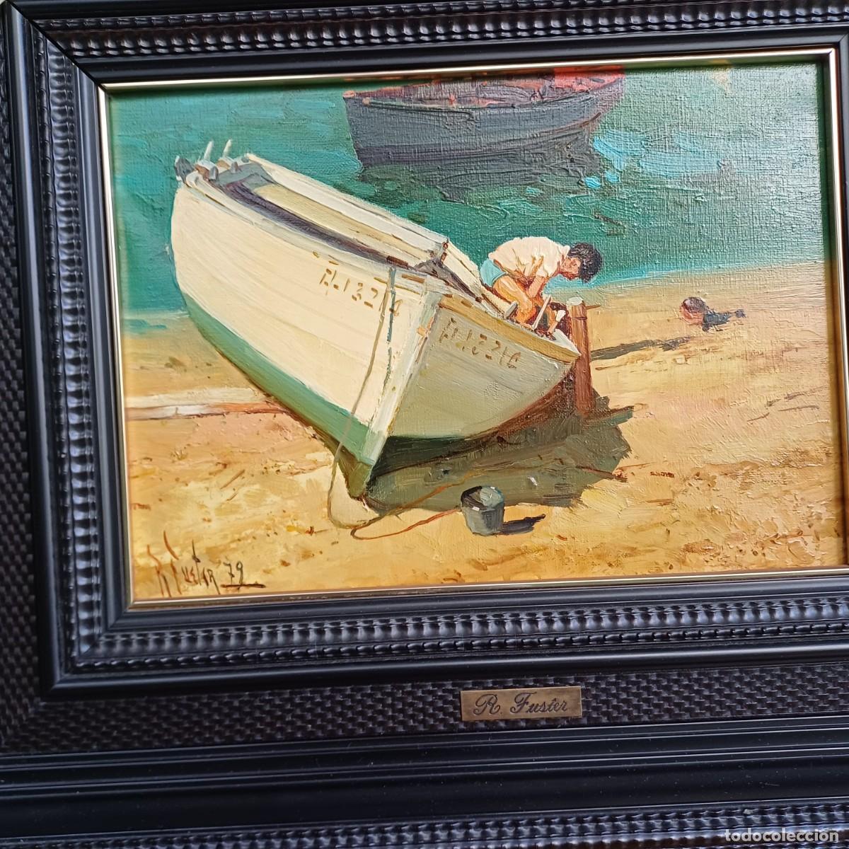 Arte: Oleo sobre lienzo R. Fuster - Foto 3
