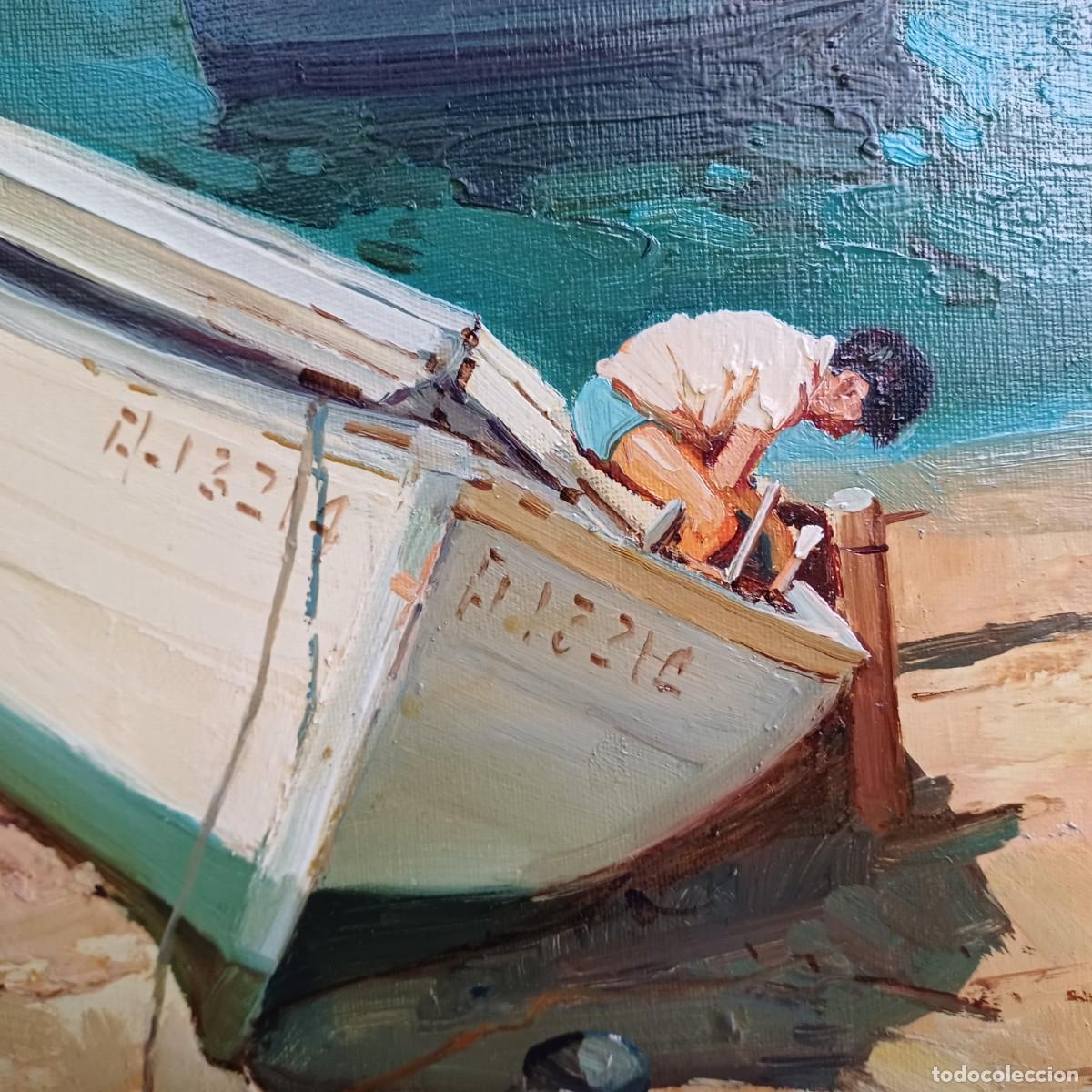 Arte: Oleo sobre lienzo R. Fuster - Foto 1