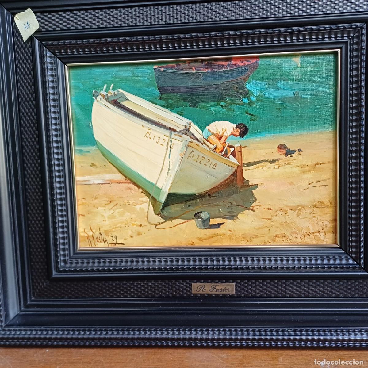 Arte: Oleo sobre lienzo R. Fuster - Foto 2