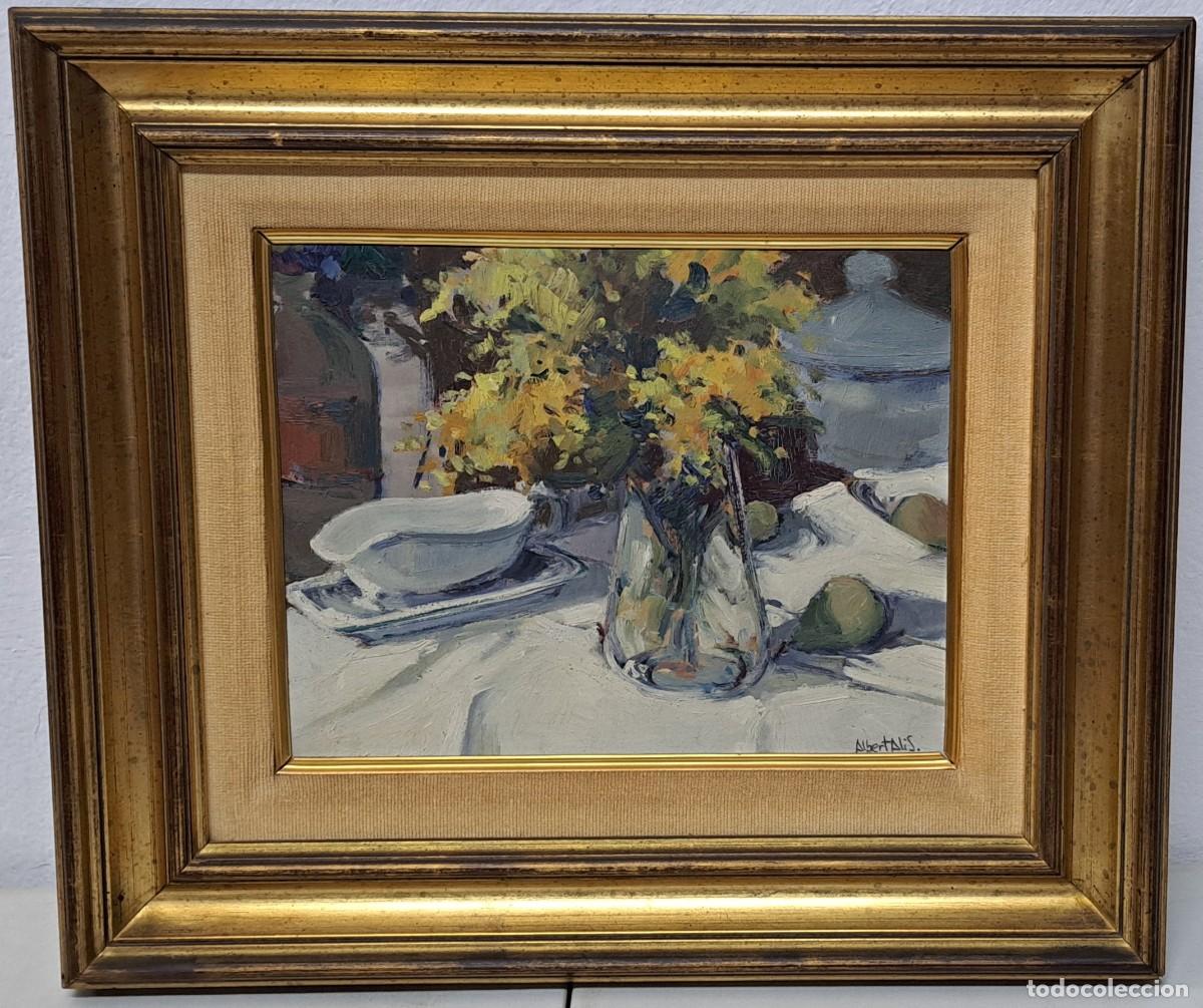 Arte: Oleo sobre tabla, Albert Alis (Matar&oacute; 1961) - Foto 1