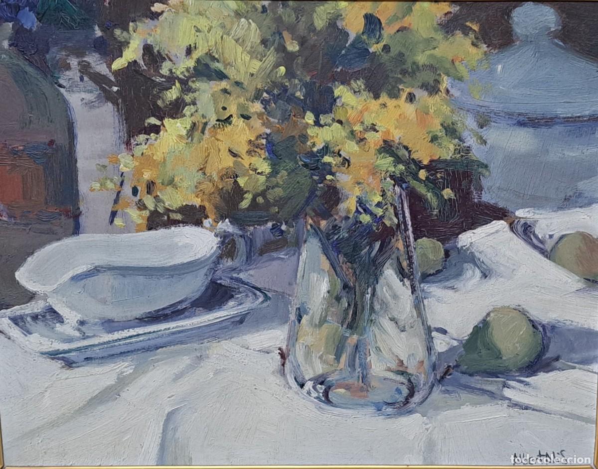 Arte: Oleo sobre tabla, Albert Alis (Matar&oacute; 1961) - Foto 2