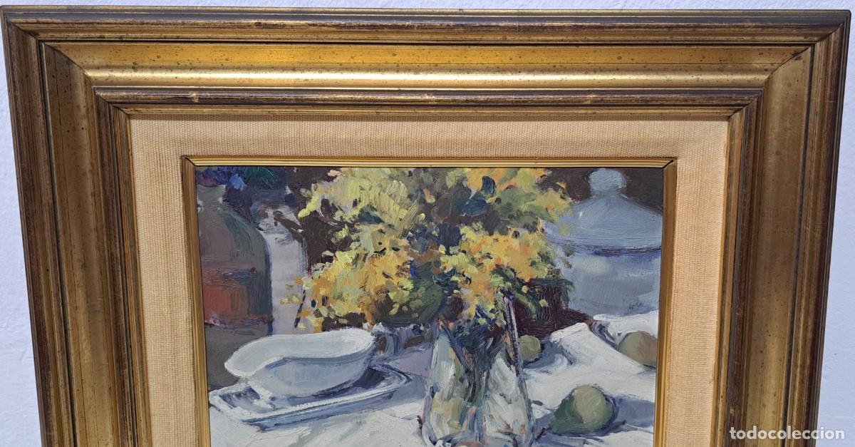 Arte: Oleo sobre tabla, Albert Alis (Matar&oacute; 1961) - Foto 3