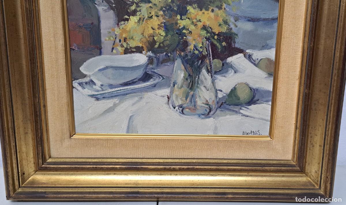 Arte: Oleo sobre tabla, Albert Alis (Matar&oacute; 1961) - Foto 4