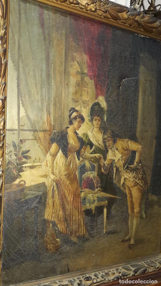Arte: Cuadro Espa&ntilde;ol antiguo - Foto 2