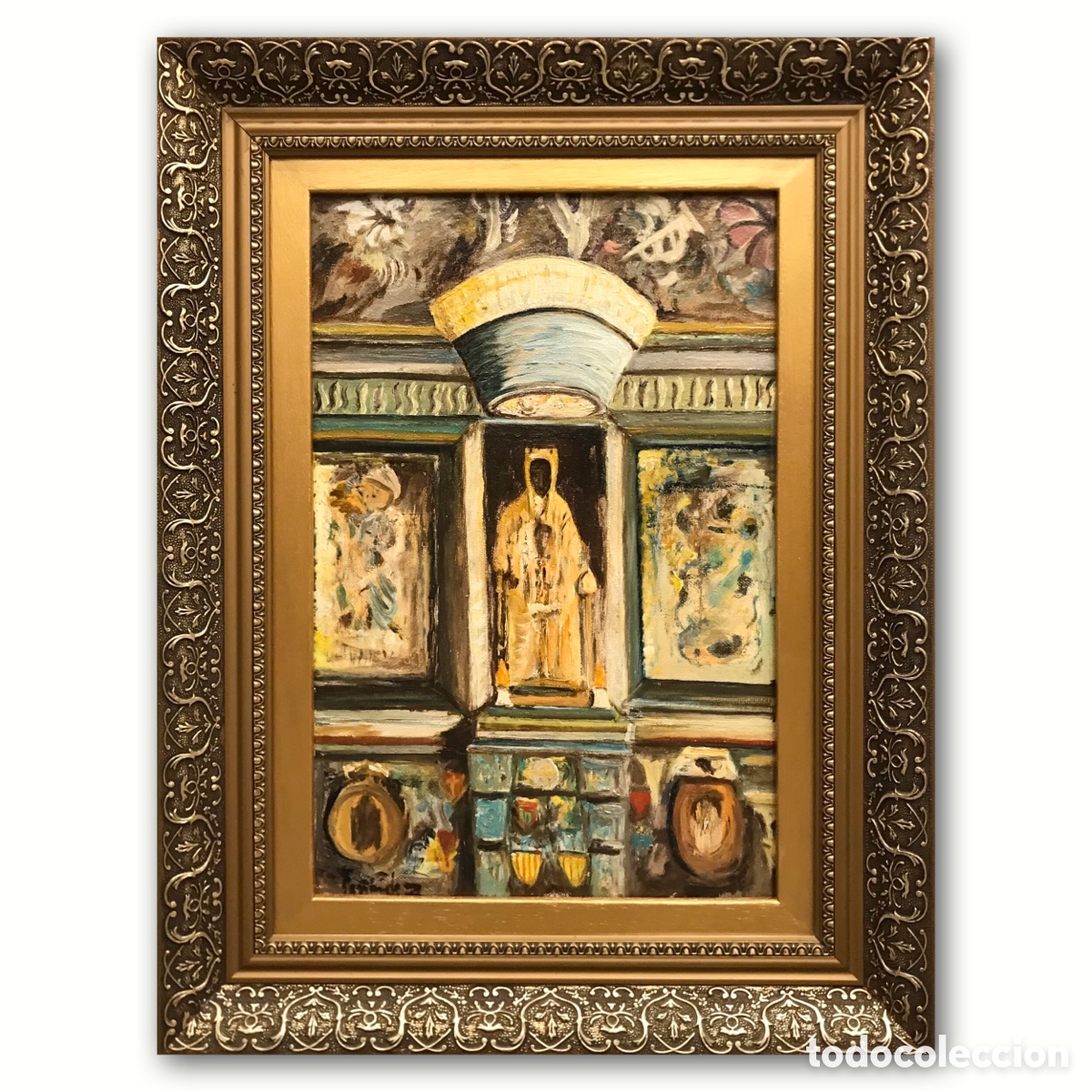 Arte: &ldquo;Virgen de Montserrat&rdquo; Escuela Catalana de la segunda mitad del S.XX