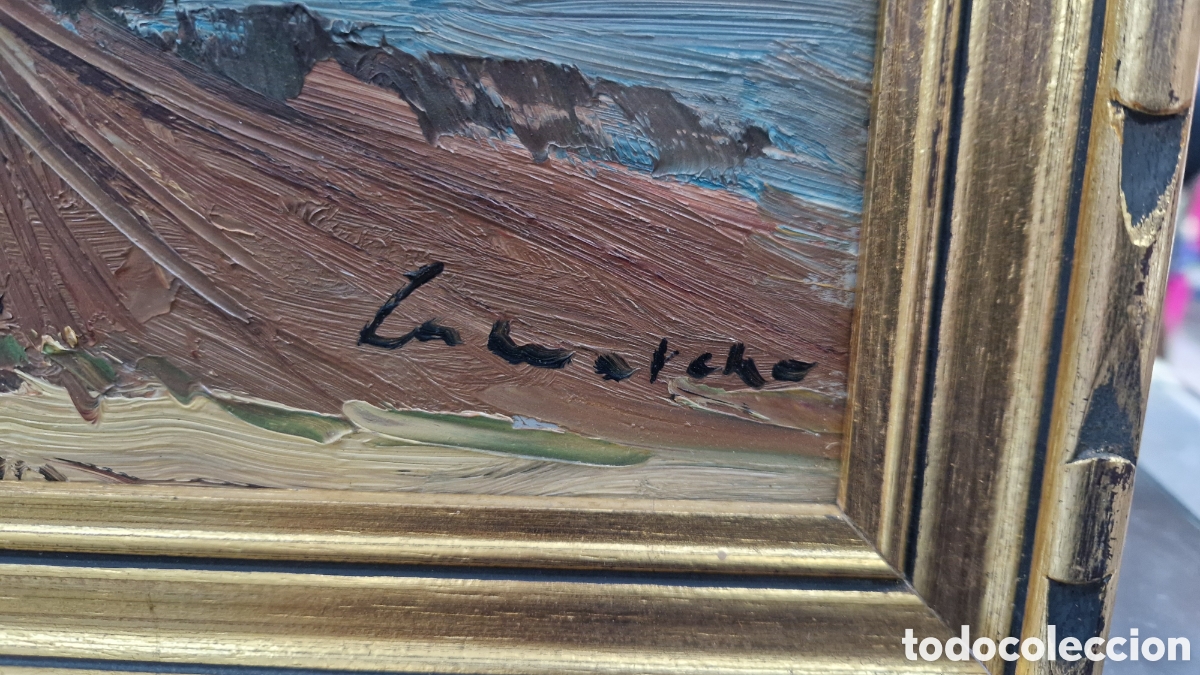 Arte: Oleo , paisaje de campo - Foto 2