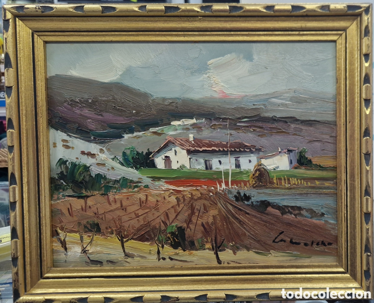Arte: Oleo , paisaje de campo - Foto 1