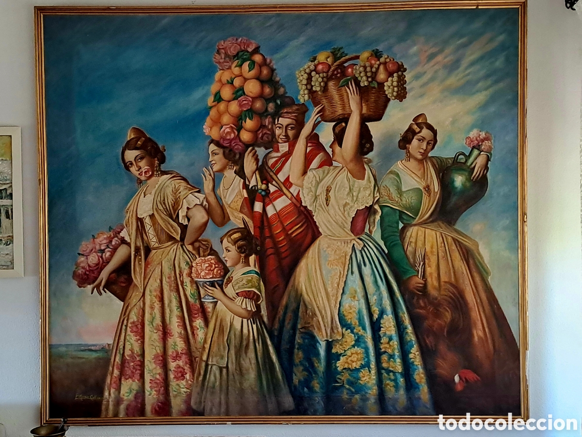 Arte: Floreal. Jos&eacute; Pinazo. - Foto 1