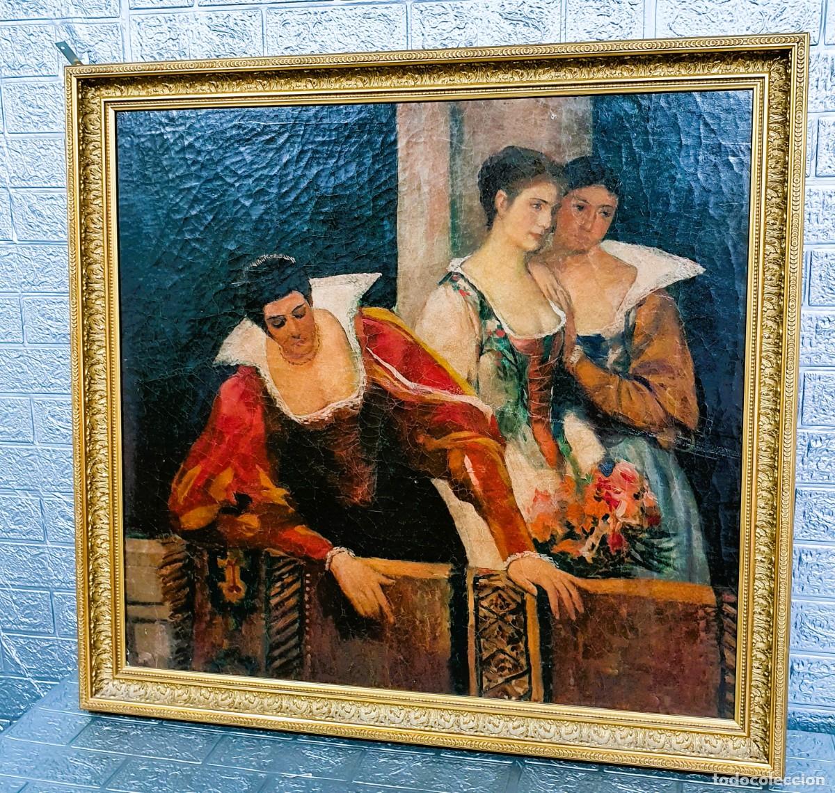 Arte: Oleo sobre tabla S.XIX - Foto 1