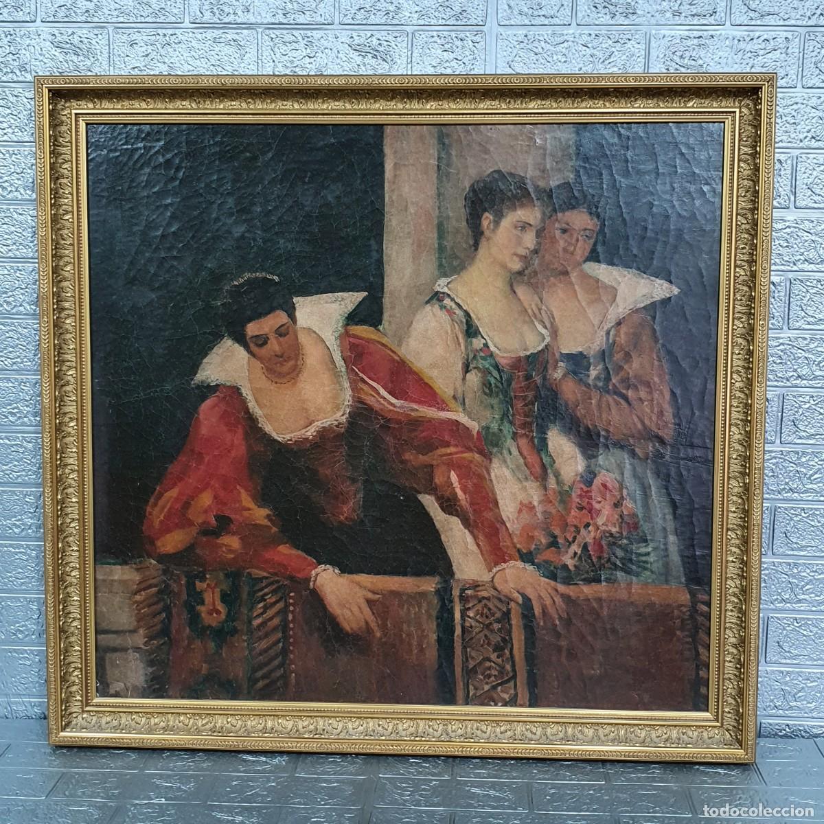 Arte: Oleo sobre tabla S.XIX - Foto 3