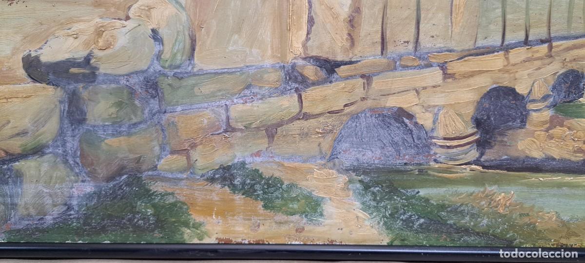 Arte: &Oacute;LEO SOBRE TABLA FIRMADO - Foto 8