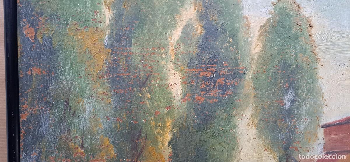 Arte: &Oacute;LEO SOBRE TABLA FIRMADO - Foto 11