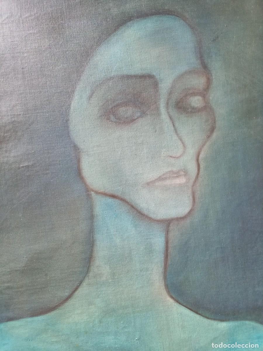 Arte: Oleo sobre lienzo de figura. - Foto 3