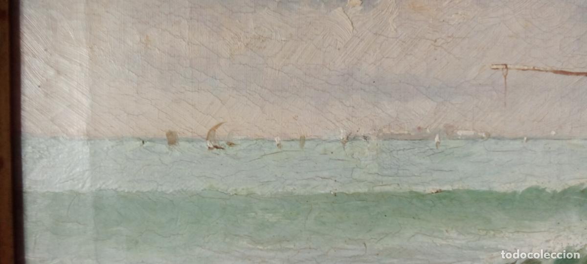 Arte: F. De P. FERRER. MARINA. 1892. - Foto 3