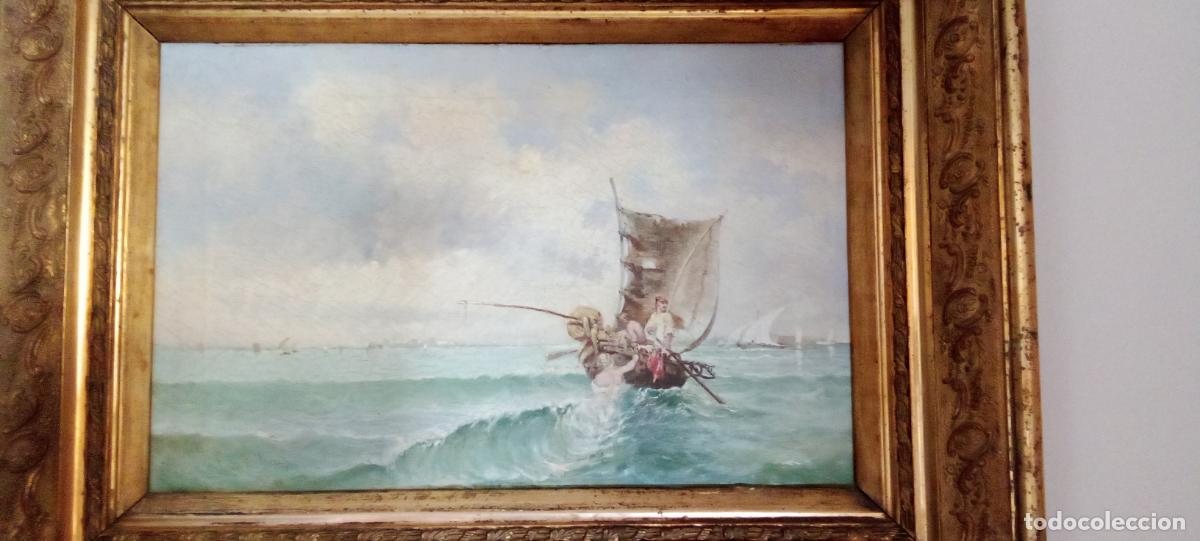 Arte: F. De P. FERRER. MARINA. 1892. - Foto 5