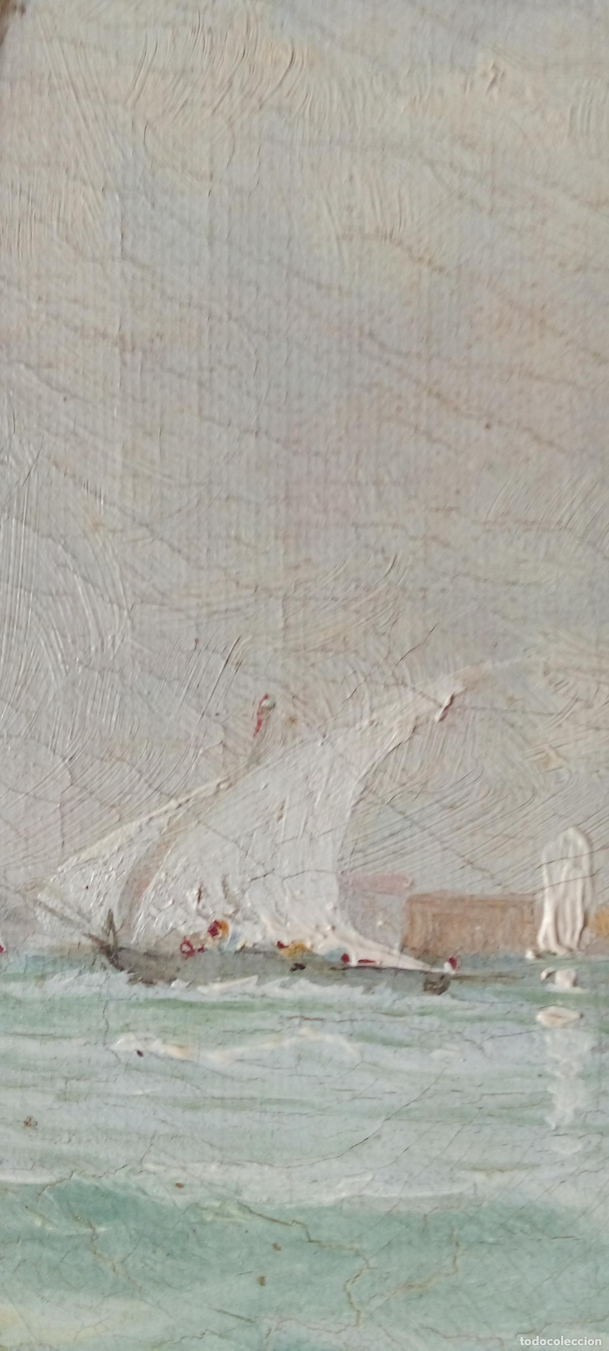 Arte: F. De P. FERRER. MARINA. 1892. - Foto 9
