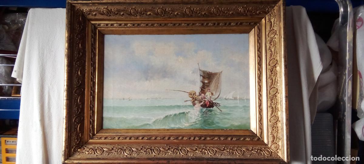 Arte: F. De P. FERRER. MARINA. 1892. - Foto 1