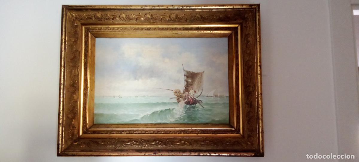 Arte: F. De P. FERRER. MARINA. 1892. - Foto 11