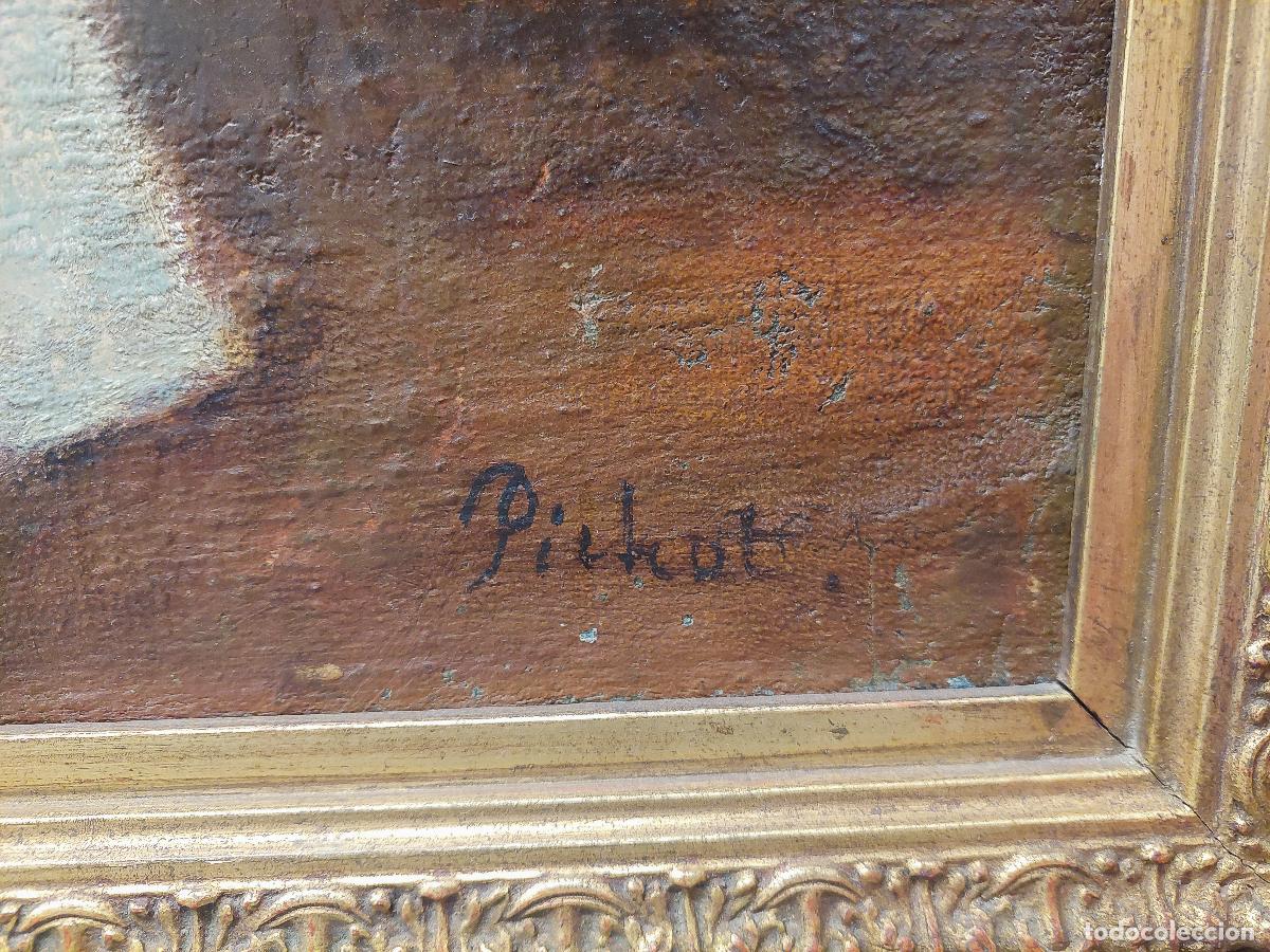 Arte: Ram&oacute;n Pichot Giron&eacute;s (1871-1925). Bodeg&oacute;n, &oacute;leo sobre lienzo. - Foto 4