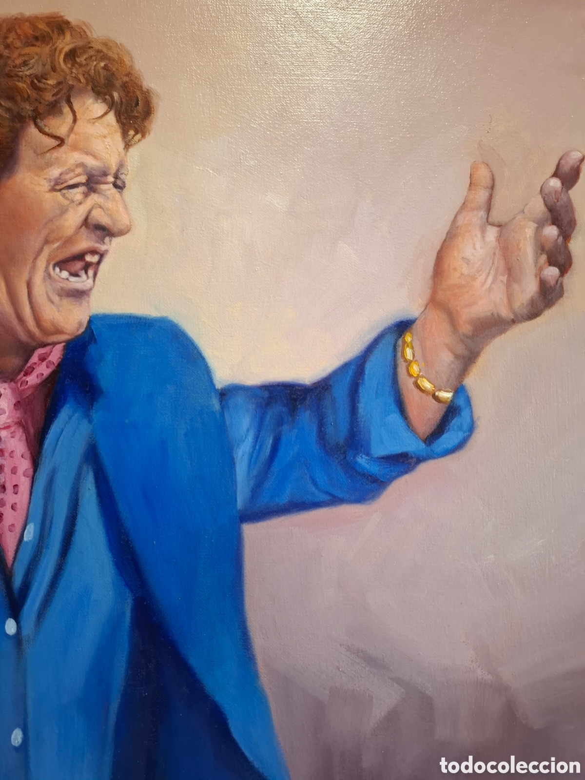 Arte: Oleo sobre lienzo 81x65 - Foto 3