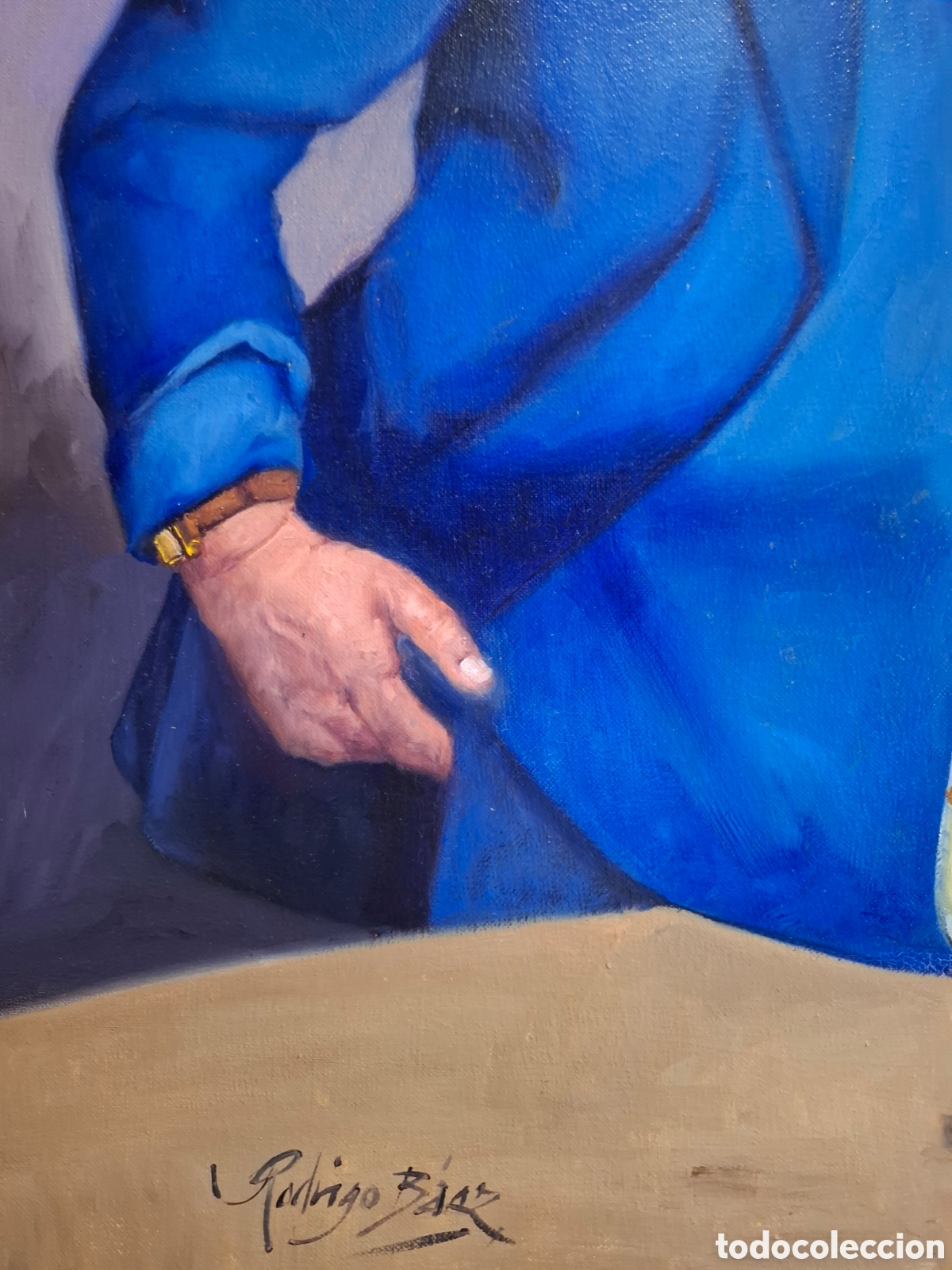 Arte: Oleo sobre lienzo 81x65 - Foto 4