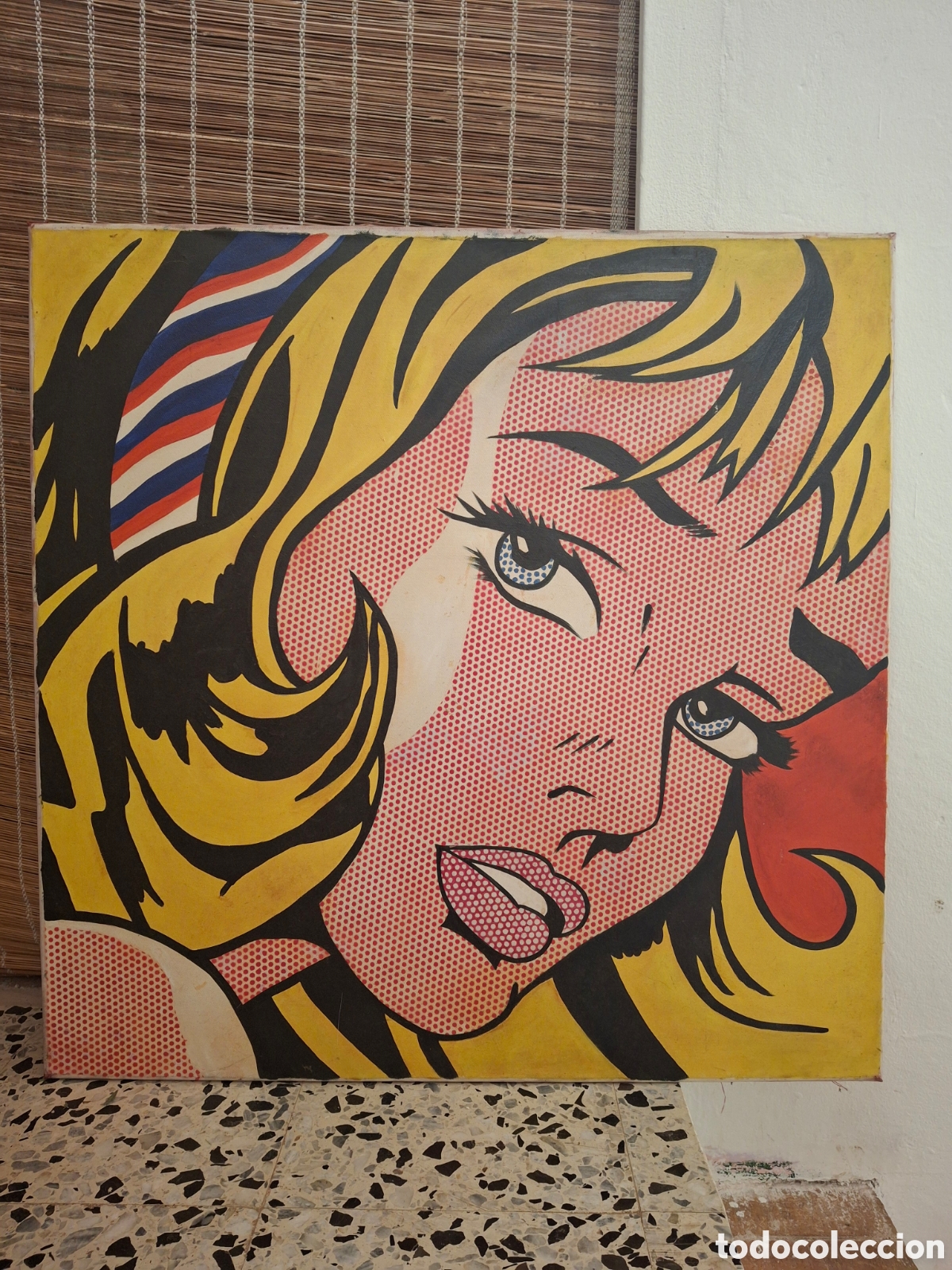 Arte: Marily Pintado a mano 80x80 - Foto 2