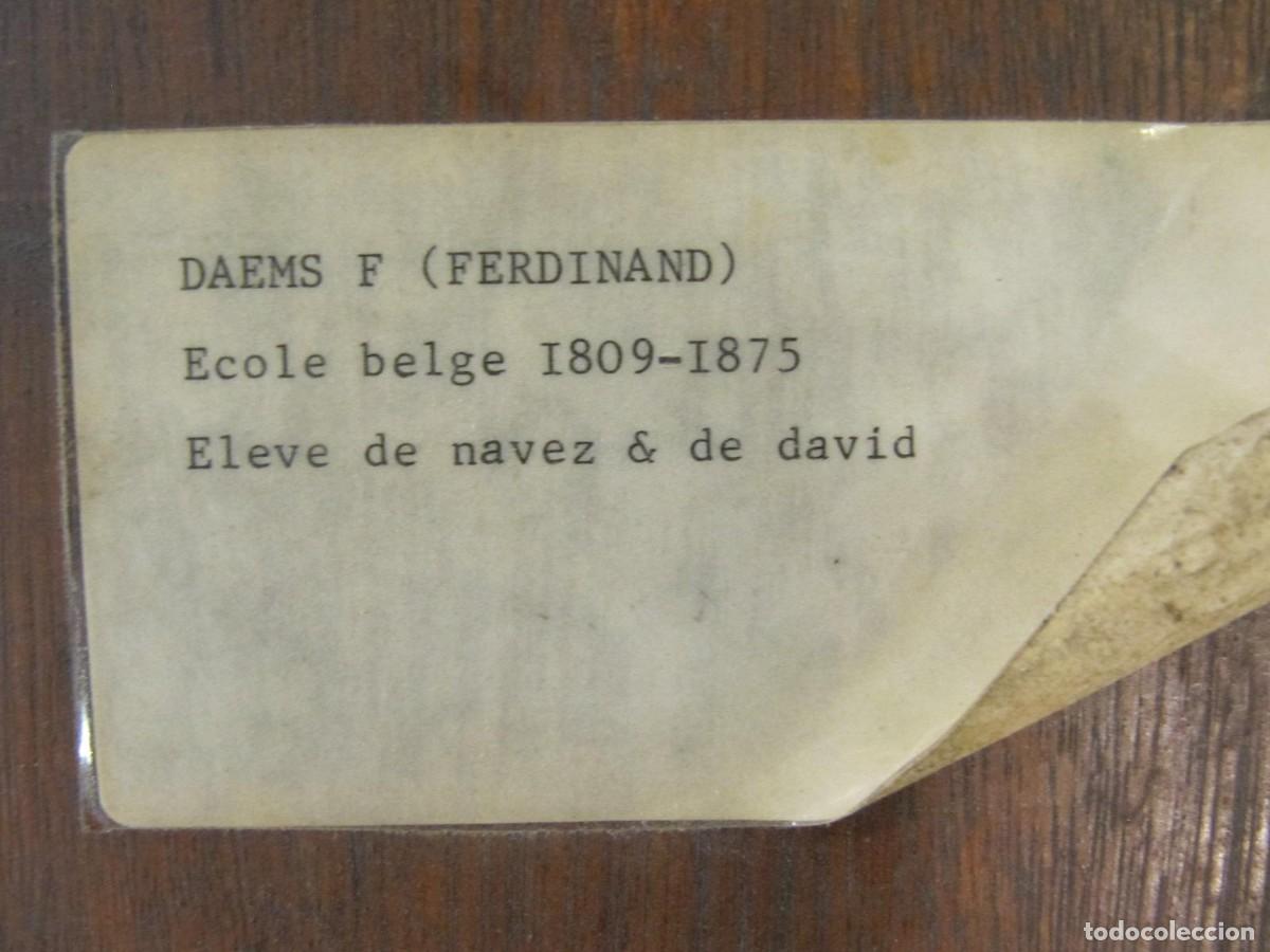 Arte: OLEO SOBRE TABLA - FERDINAND DAEMS - BODEGON - PINTOR BELGA - Foto 8