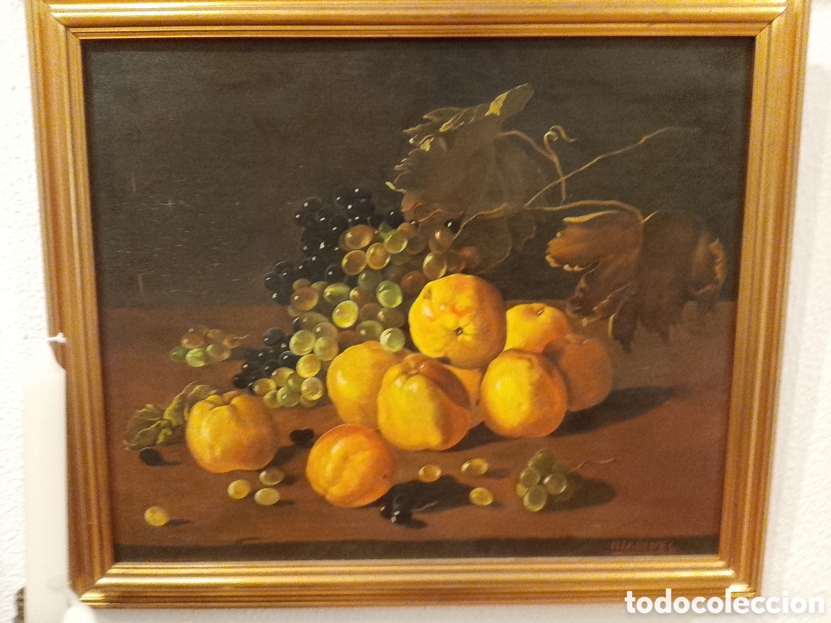 Arte: Bodeg&oacute;n &oacute;leo sobre lienzo - Foto 1