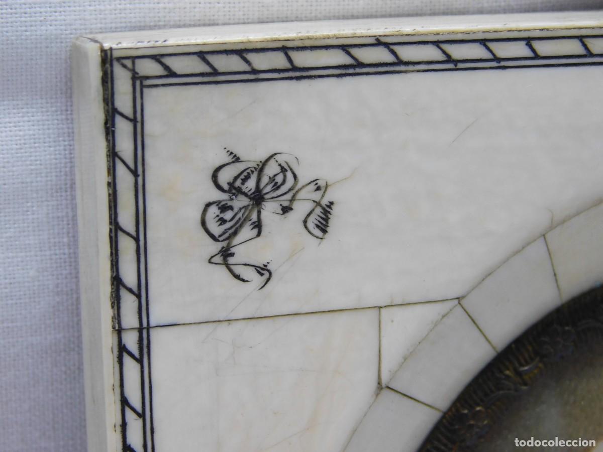 Arte: MINIATURA PINTADA EN HUESO - Foto 7