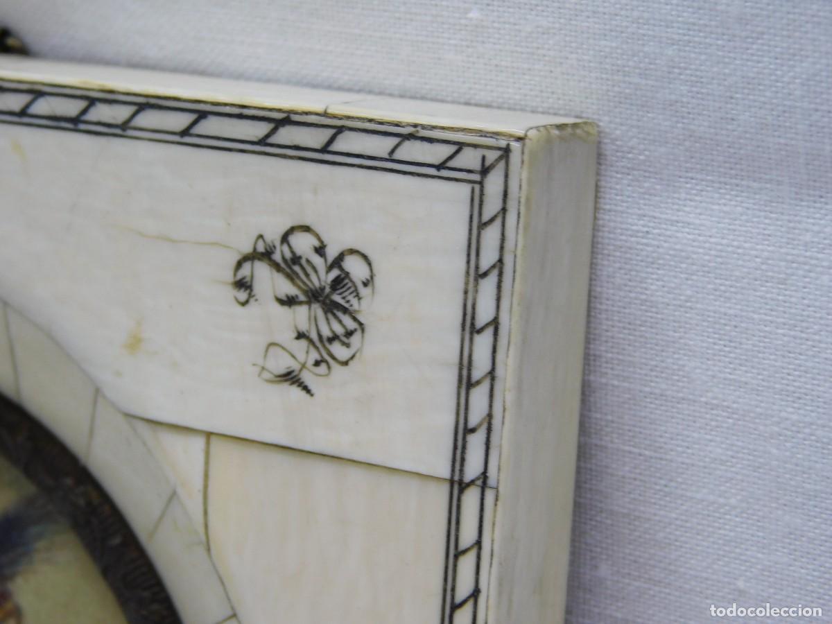 Arte: MINIATURA PINTADA EN HUESO - Foto 8