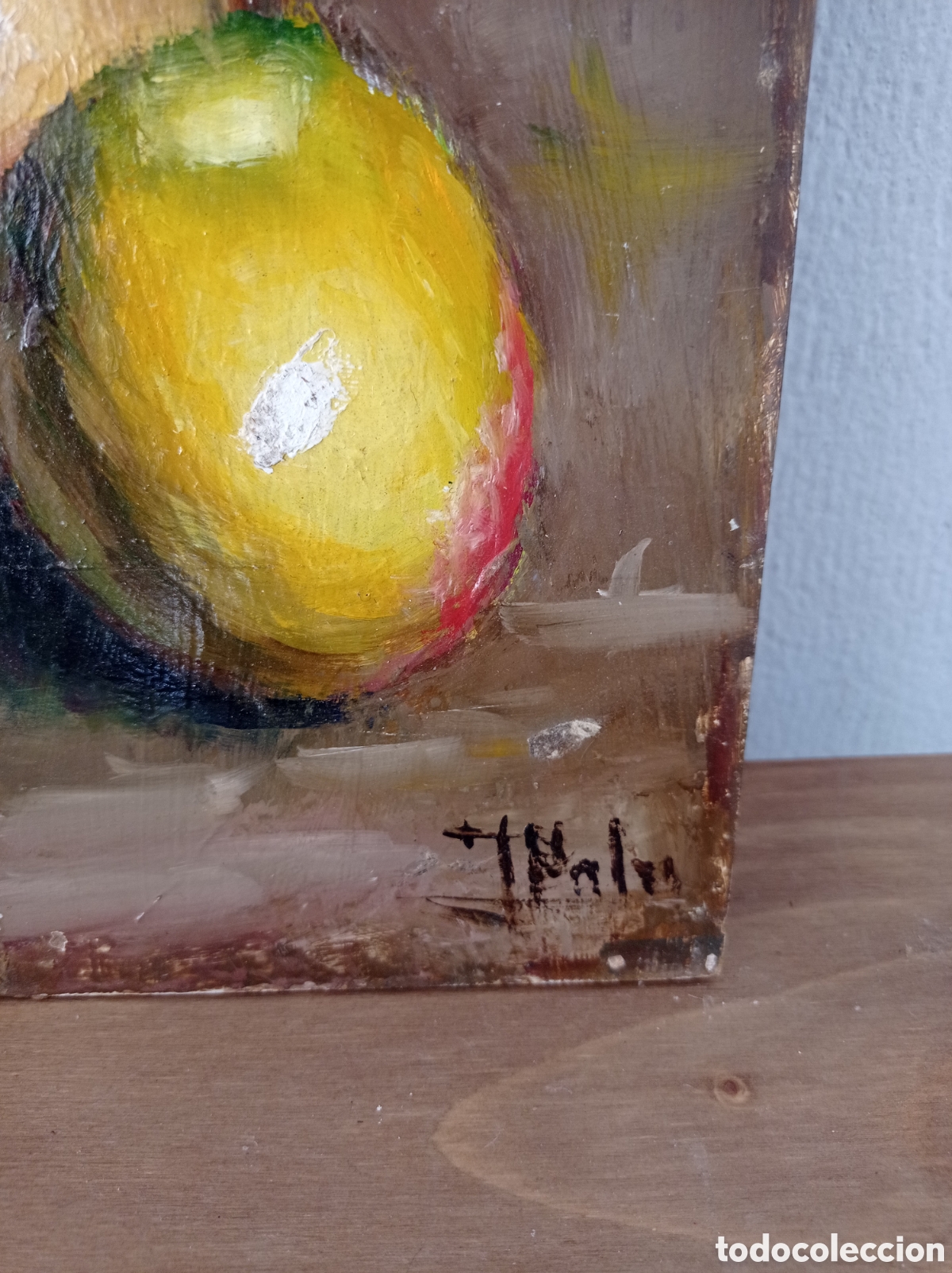 Arte: &Oacute;leo sobre tabla 40x30cm - Foto 3