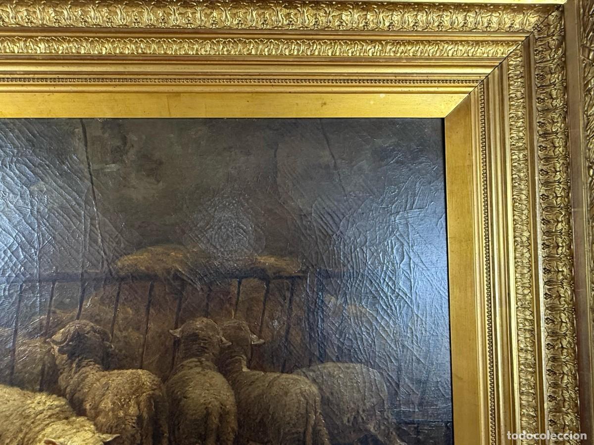Arte: &Oacute;leo s.XIX Cornelius Van Leemputten - Foto 6