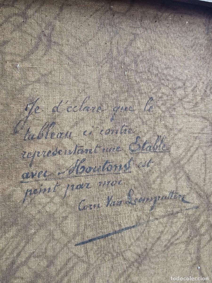 Arte: &Oacute;leo s.XIX Cornelius Van Leemputten - Foto 9